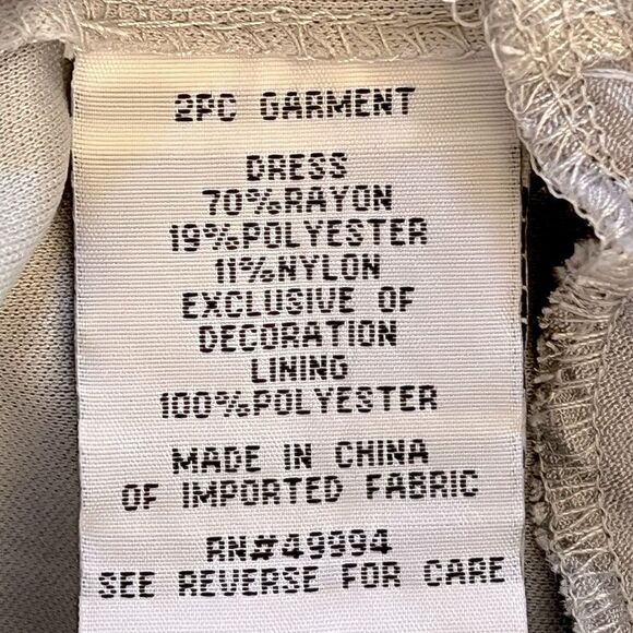 Womens’ David’s Bridal Bridesmaid Dress Size 10 - Picture 5 of 6